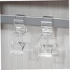 Hohopeti Acrylic Purse Organizer Hangers Set of 2 Hanging Hooks