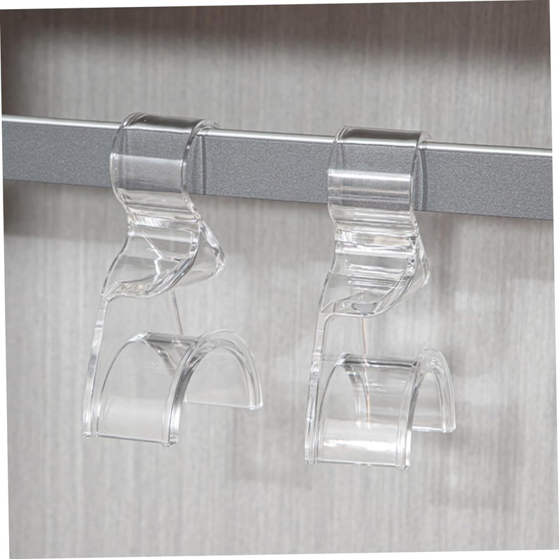 Hohopeti Acrylic Purse Organizer Hangers Set of 2 Hanging Hooks