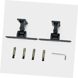 SUPVOX Speaker Stand Speaker Mounting Brackets Sound Bar Ceiling Bookshelf Speaker Wall Mount Room Wall Stand Bookends Speakers Surround Speaker Wall Mount Wall-Mounted Monitor Zinc Alloy