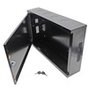 Electriduct 2U Wall Mount Rack Enclosure Network Cabinet Solid Door