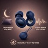 Mulbijeo Ear Plugs for Sleeping, 1 Pair, Effective Noise Reduction,