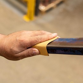 Trend Aluminium Oxide Sanding Roll, 80 Grit, 115mm Wide x 5 Metre Long, Strong & Durable Anti-Clog Sand Paper, AB/R115/80A