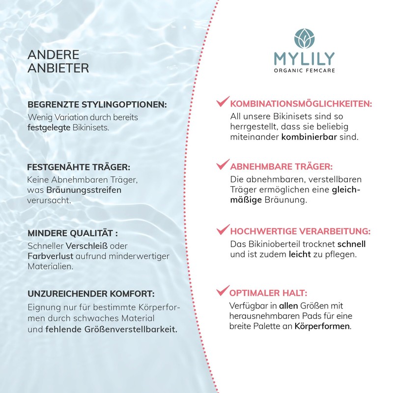 MYLILY Bikini Top Bandeau | Bandeau Top Women | Removable