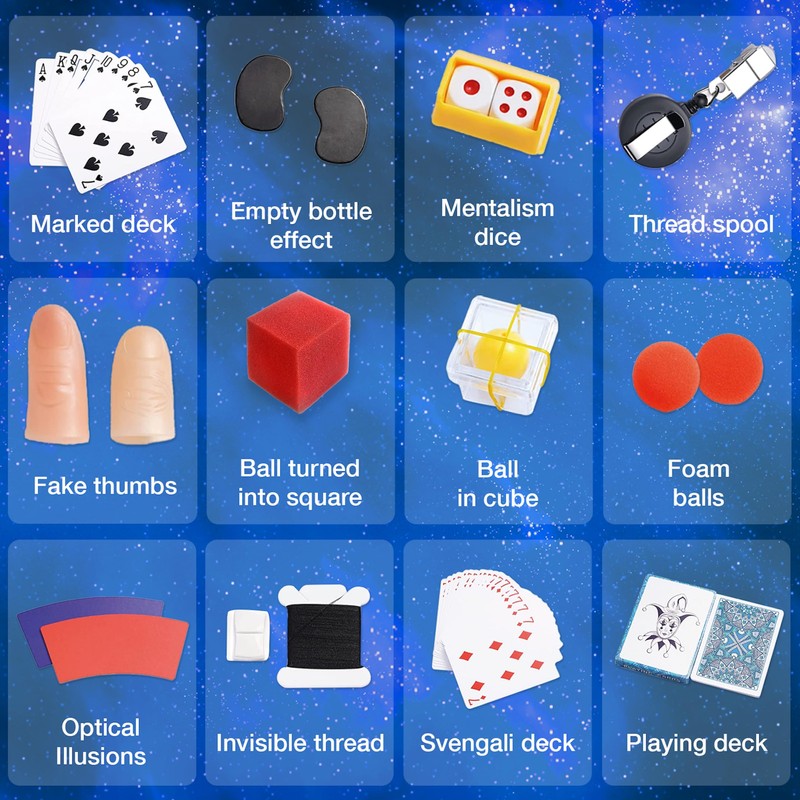 LUGY Magic Secrets - Magic Set for Beginners & Kids