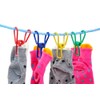 Yueton Pack of 30 Multi-purpose Clothesline Utility Clips, Steel Wire