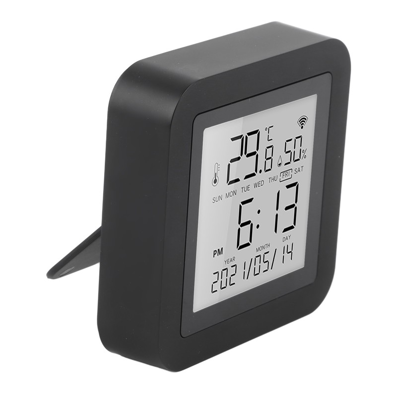 Temperature Humidity Monitor Wifi Portable Support for TUYA Hygrometer Thermometer
