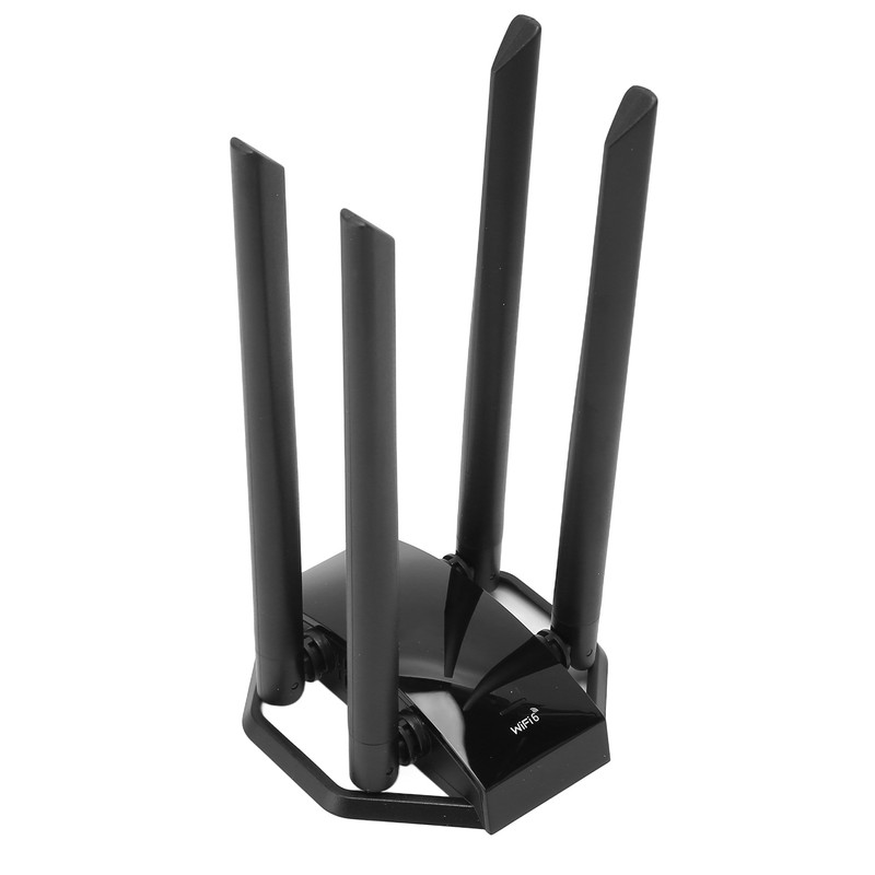 USB3.0 WiFi Adapter with 4 Antenna 2.4GHz 5GHz 1800Mbps WPA3