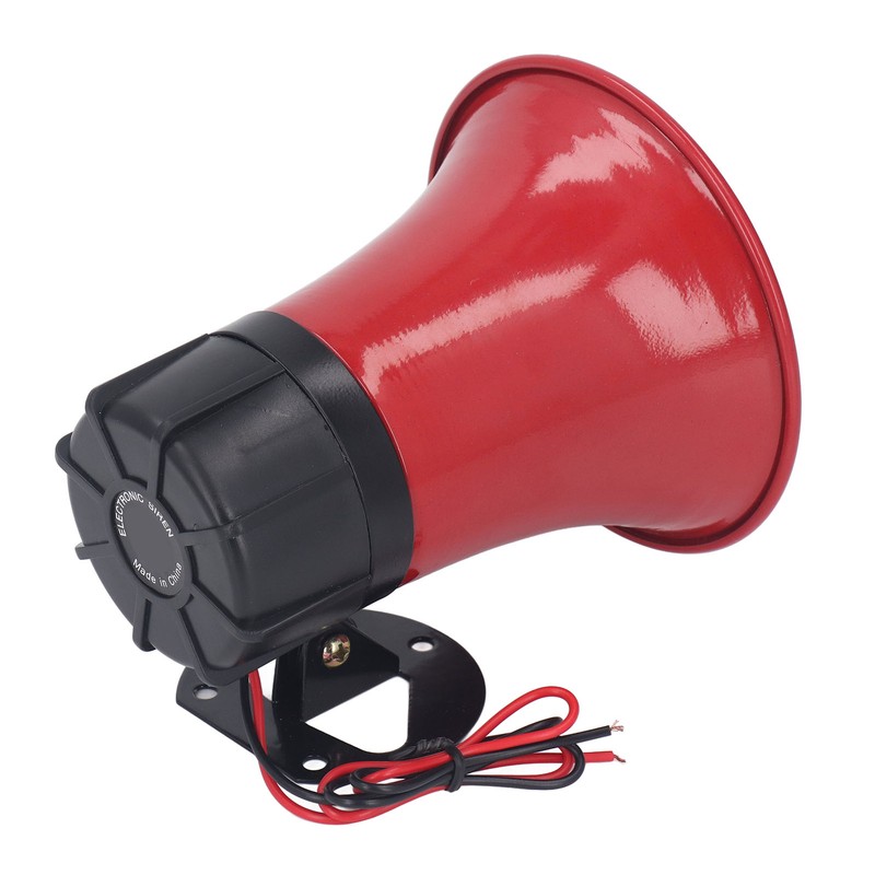 Industrial Alarm Security Siren 120dB 30W Emergency Warning Horn ABS