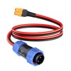 ELFCULB Aviation Plug to XT60 Cable, 12AWG 2FT XT60 Female