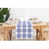 PurpleEssences Homestead Plaid Table Runner 14 x 108 inch Classic