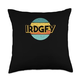 IRDGFY I Ride Goofy Wakesurf Snowboard Wakeboard Skateboard Throw Pillow