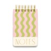 Designworks Ink Twin Wire Chunky Notepad with 192 Sheets, 4"