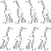 Valance Clips 10pcs 2.5'' Window Blinds Hidden Clip Clear Plastic for Horizontal Blinds Valance 64mm in Width Retainer Holder