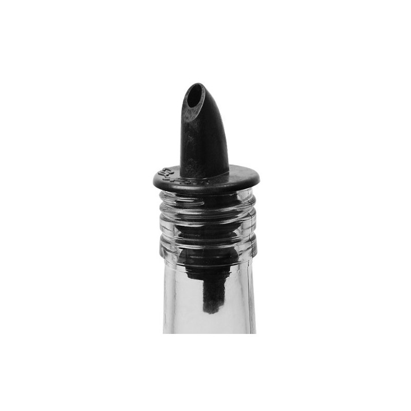drinkstuff Free Flow Pourers Black | Pack of 12 |