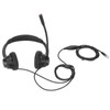 RJ9 Phone Headset Built in HD Microphone Binaural Office Headset
