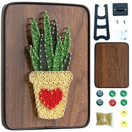 BAZIMA ALICE - Kit de arte de cuerda para principiantes, kit de manualidades de aloe para bricolaje, regalo único, kit de manualidades para día festivo