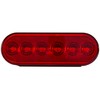 Buyers Products 6 Inch Red Oval Stop/Turn/Tail Light with 6