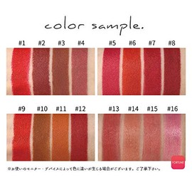 Kailijumei Kairi Jumei Mermaid Lip, Glossy, Highly Coloring Present, Rouge Moisturizing (16: Jellyfish (Cherry Pink)) Product Name