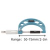 Micrometer Gauge, External Micrometer 0.01 mm with Wrench, Stainless Steel