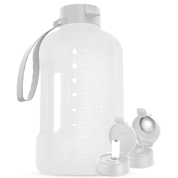 AQUAFIT 1 Gallon Water Bottle with Straw - 4l Water