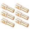 10Pcs Banana Plug Good Transmission Performance CNC Technology Anti Oxidation