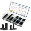 108PCS Vacuum Caps Assortment, Vacuum Plugs Hose End Cap, Rubber