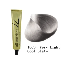 All-Nutrient Permanent Cream Hair Color - 10CS Very Light Cool Slate