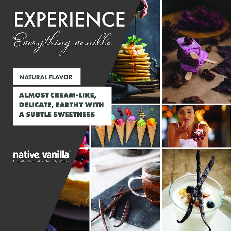 Native Vanilla - Organic Vanilla Flavor Non Alcoholic - 118ml