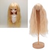 Doll Wavy Wigs Soft High Temperature Fiber Lightweight Doll Long
