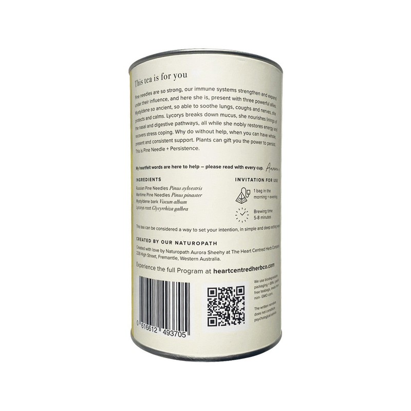 The Heart Centred Herb Company Pine Needle + Persistence x