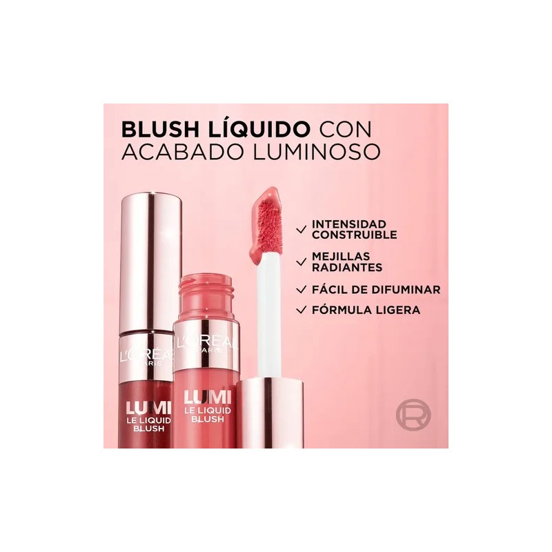 Rubor Líquido Luminoso Lumi Blush De L'oréal Paris Worth It