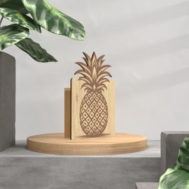 Ananas Geschenk Holzkarte - Ananas Geburtstagskarte | Tropische Deko, Lustiges Ananas Motiv, Exotisches Geschenk, Sommer Deko, Fruchtiges Geschenk