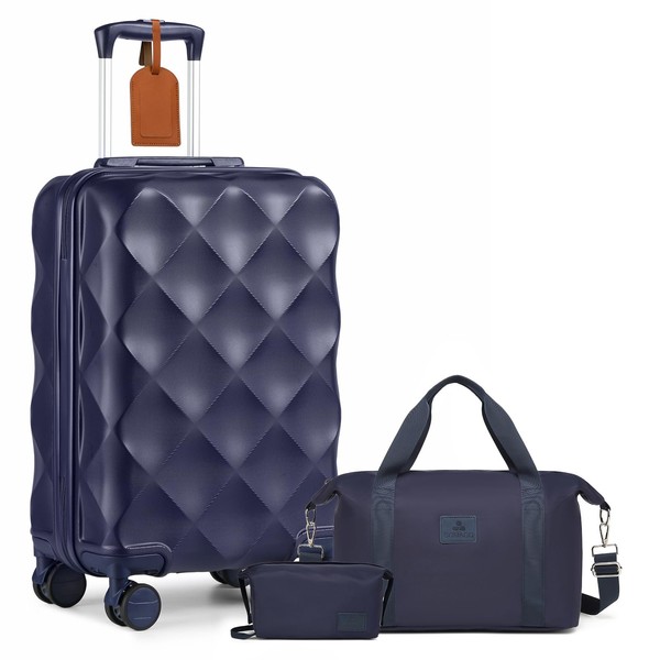 Somago Luggage Sets 20in Carry on Suitcase with TSA Lock