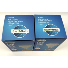 EarthBulb 2 EarthBulb 65W Soft White BR30 Dimmable LED Light Bulb 25k Hours Free Shipping!