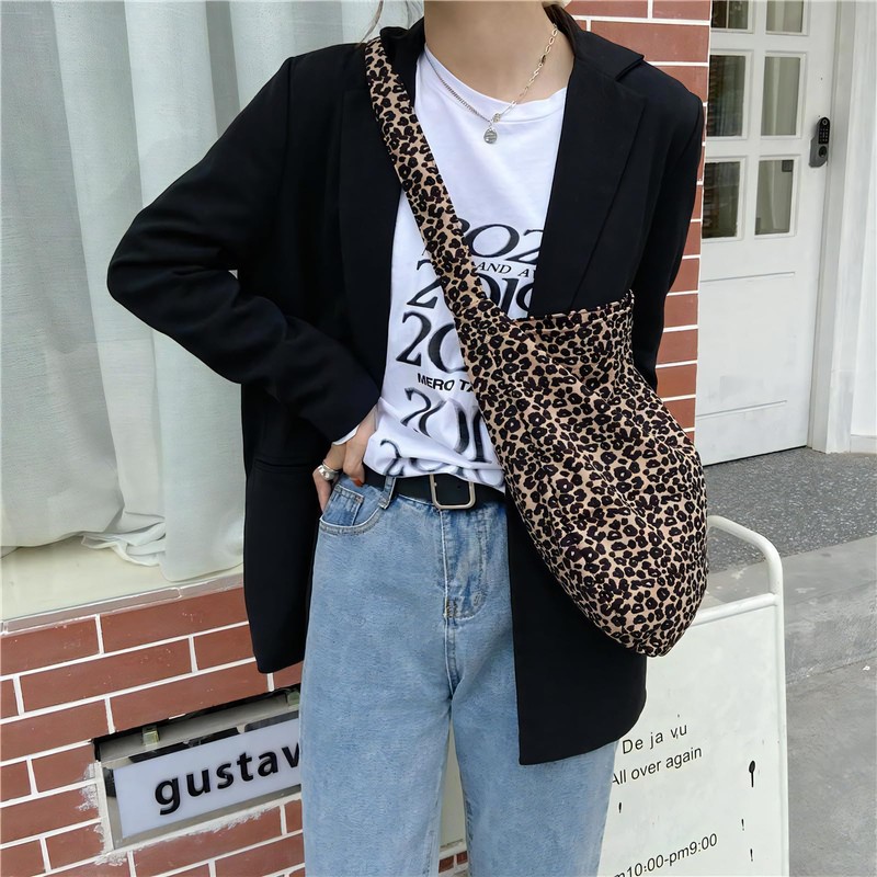 Eclairage Women's Tote Bag, Leopard, Casual, Shopping, Work, School, A4