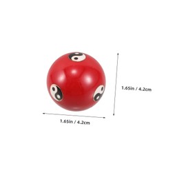 COLLBATH 2pcs Chinese Hand Therapy Balls Massage Balls Relaxation Ball Strengthening Tool Hand Held Massage Balls Hand Playing Balls Hand Exercise Balls