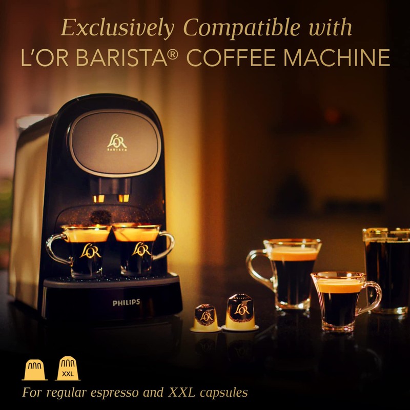L’OR BARISTA Double Ristretto XXL Aluminium Medium Roast Coffee Capsules