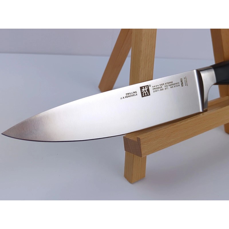 Zwilling VIER STERNE (FOUR STAR) 8-inch CHEF Knife, Made in