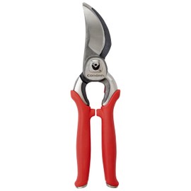 Corona BP 7100D Forged Steel DualCUT Bypass Hand Pruner - 1 inch Cut Capacity Stem and Branch Garden Shears, Red
