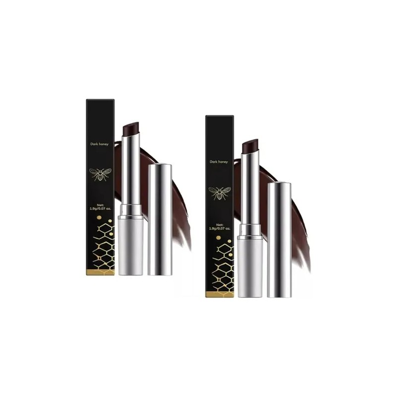 Pmiel, Lápiz Labial De Miel Negra, Hidratante Y Humectante