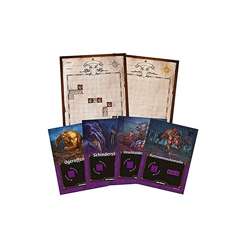 Pegasus Spiele 51312G. The cartograph: New Discoveries [Expansion]