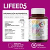 Capsulas Keratina Biotina Colageno Vitamina E Cabello Lifeed Sin Sabor