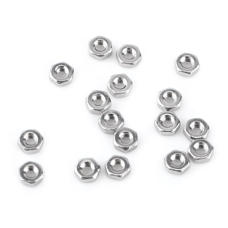 Fasizi 230Pcs M2 304 Stainless Steel Allen Hex Drive Button