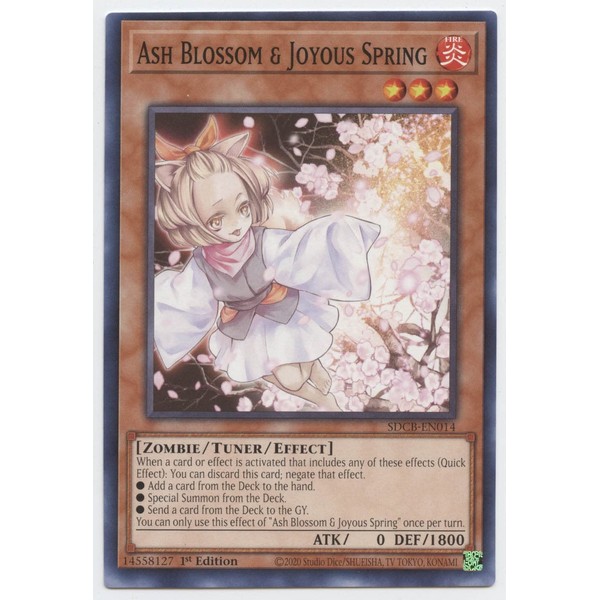Ash Blossom & Joyous Spring - SDCB-EN014 - Common - 1st Edition