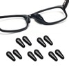 OPUGIT 2.5mm Anti-Slip Glasses Nose Pads, Adhesive Soft Silicone Eyewear