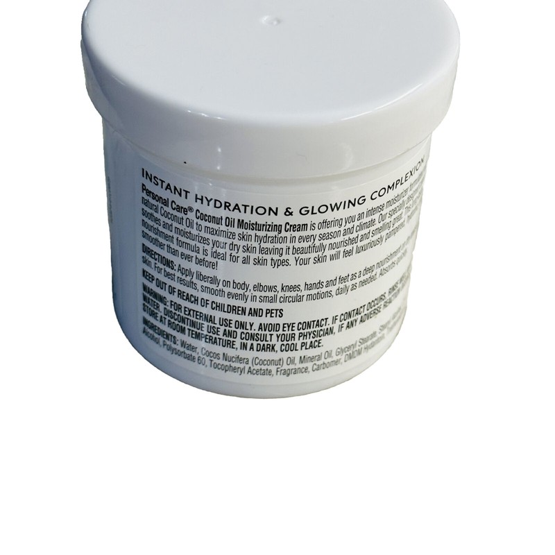 Personal Care Coconut Oil Moisturizing With Vit. E. Elbows/Knees.6