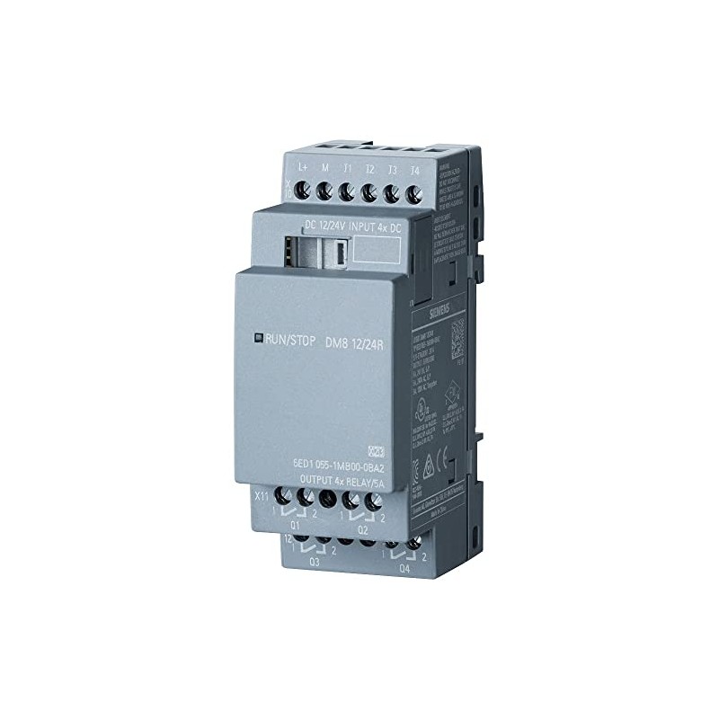 Siemens stlogo – Expansion Module dm8 12/24r pu/i/o 12 24v/12v/24v