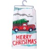 Primitives by Kathy Merry Christmas Tree Dish Towel - 28"