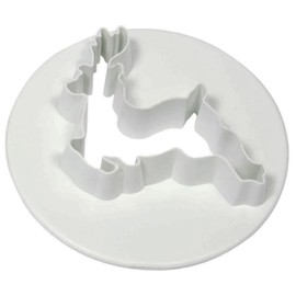 PME RE485 Reindeer Cutters, Small and Medium Sizes, Set of 2, White
