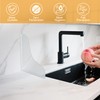 Mofason Silicone Shower Splash Guard - Bathtub Corner Water Guard